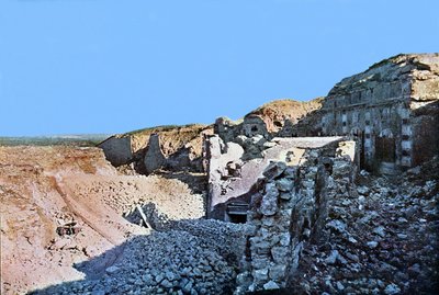 The Fort de Moulainville near Verdun, September 1916 by Jules Gervais Courtellemont